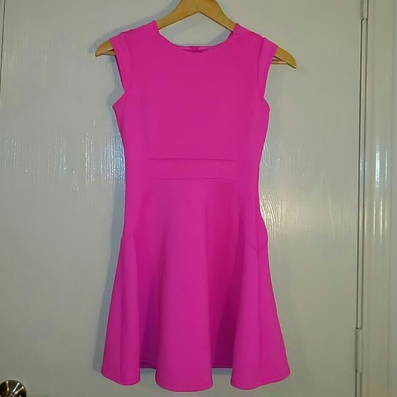 ted baker cerise pink dress